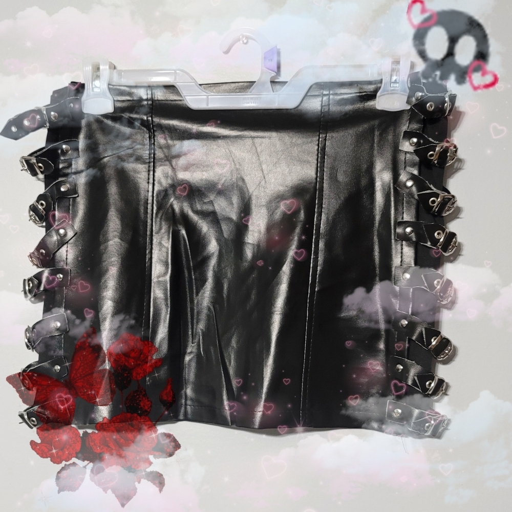 Pleather Skirt